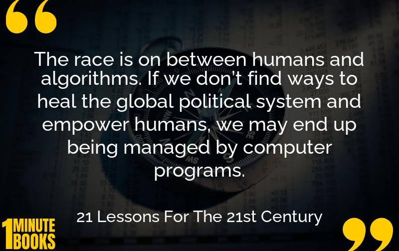 21 Lessons For The 21st Century Summary Brief Summary