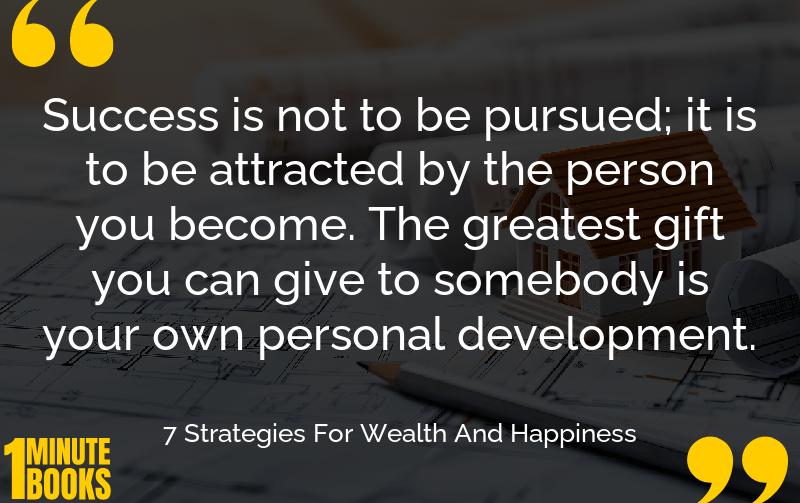 7 Strategies For Wealth and Happiness Summary Brief Summary