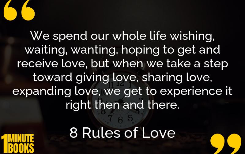 8 Rules of Love Summary Brief Summary