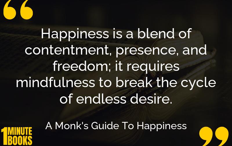 A Monk's Guide To Happiness Summary Brief Summary