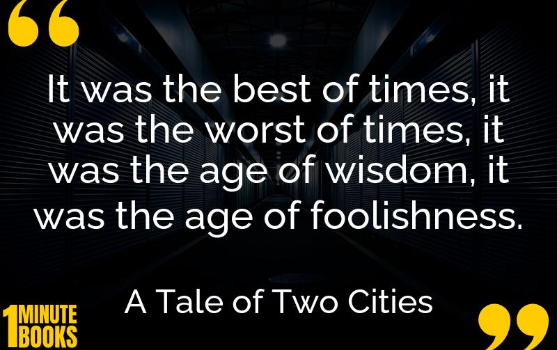 A Tale of Two Cities Summary Brief Summary