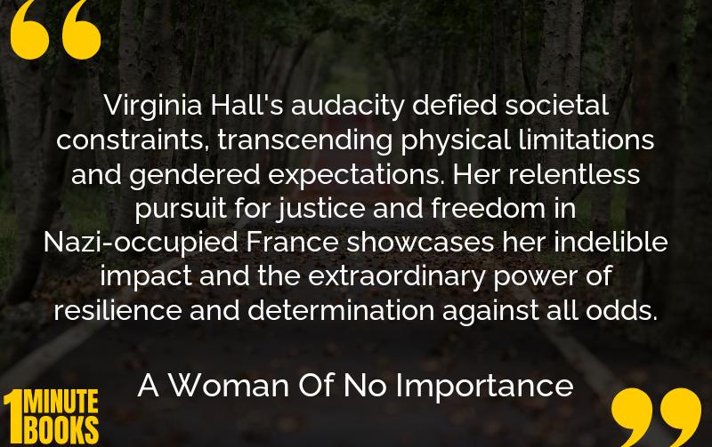 A Woman Of No Importance Summary Brief Summary