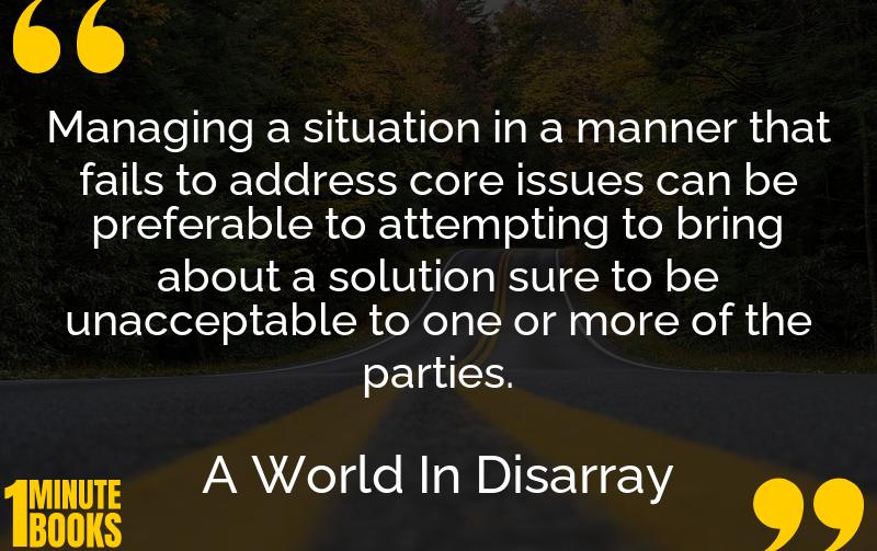 A World In Disarray Summary Brief Summary