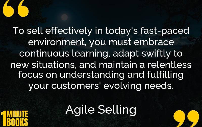 Agile Selling Summary Brief Summary