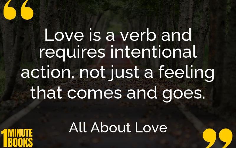 All About Love Summary Brief Summary
