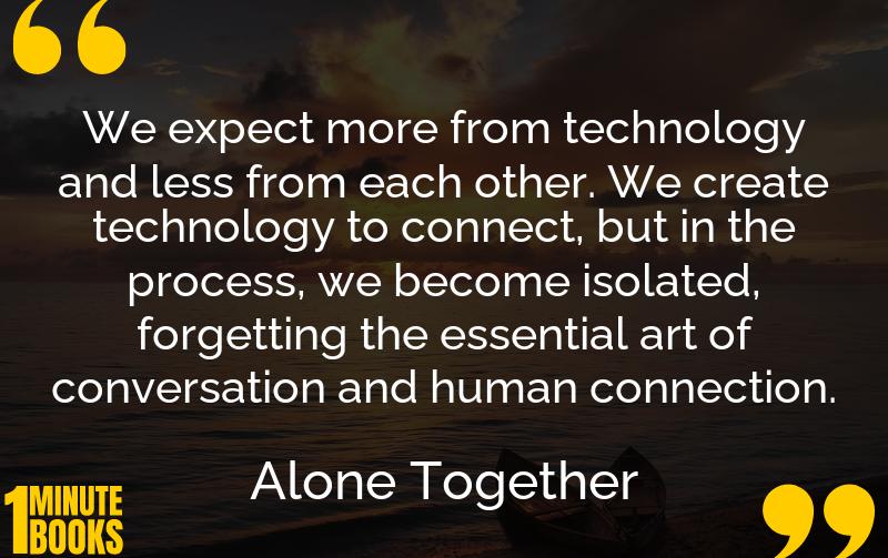 Alone Together Summary Brief Summary