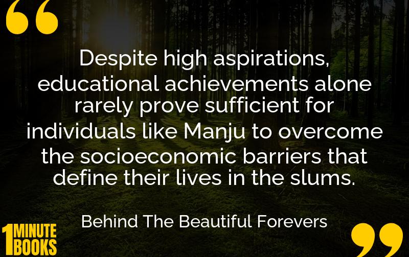 Behind The Beautiful Forevers Summary Brief Summary