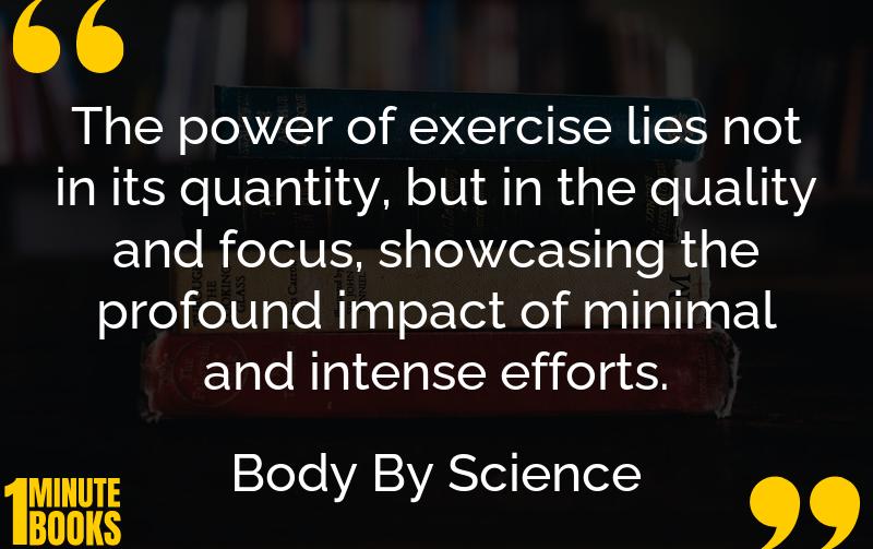 Body By Science Summary Brief Summary