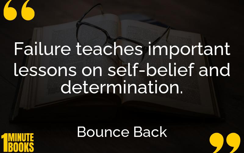 Bounce Back Summary Brief Summary