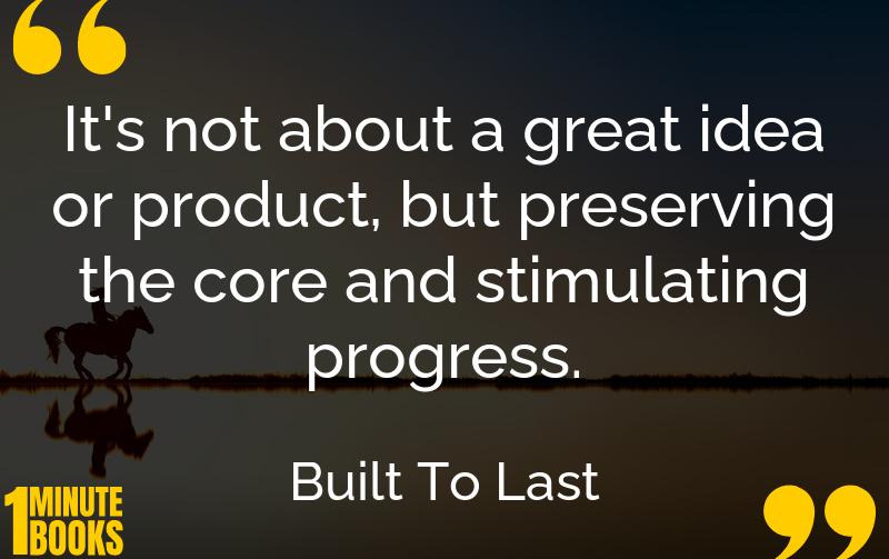Built To Last Summary Brief Summary