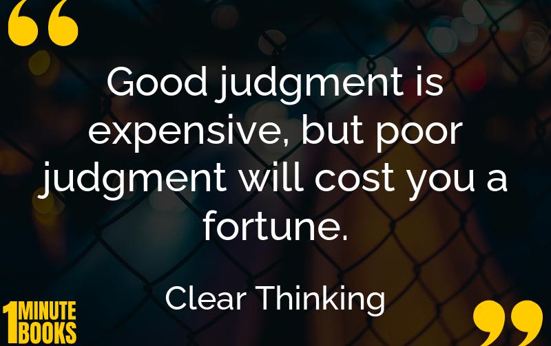 Clear Thinking Summary Brief Summary