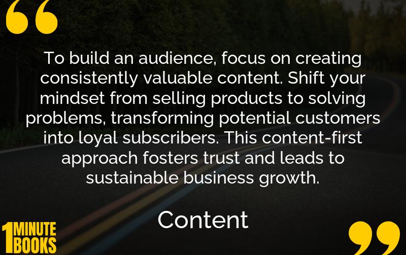 Content, Inc. Summary Brief Summary