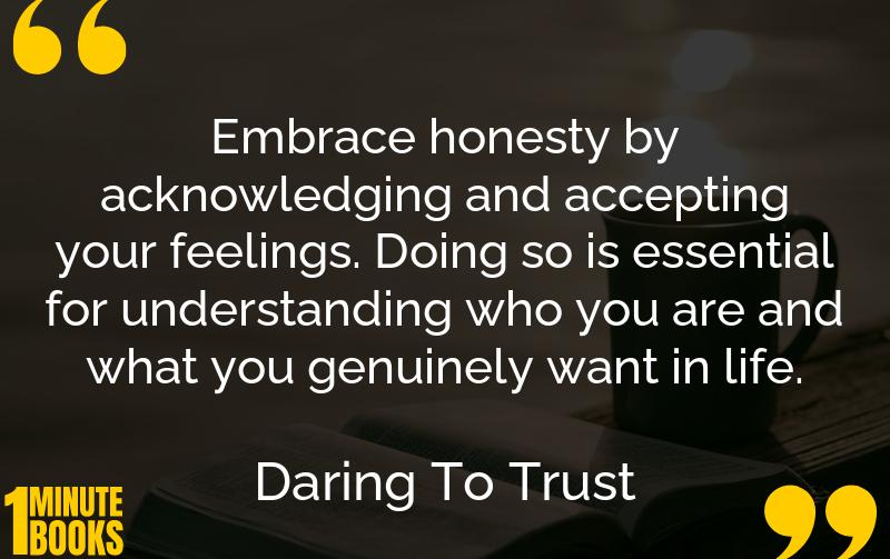 Daring To Trust Summary Brief Summary