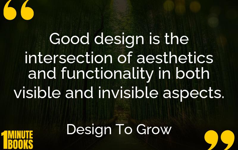Design To Grow Summary Brief Summary