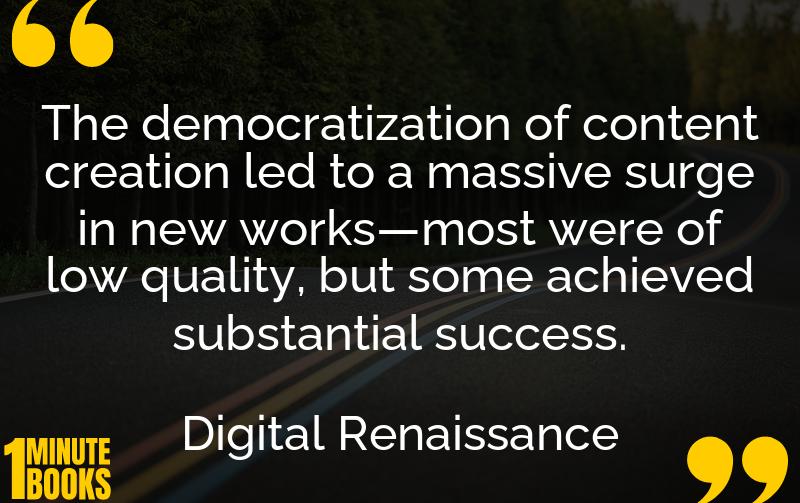 Digital Renaissance Summary Brief Summary