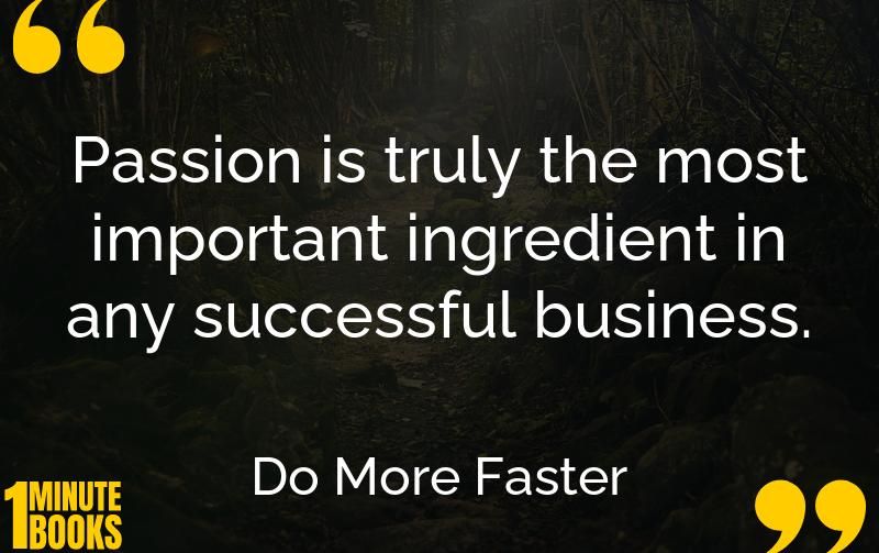 Do More Faster Summary Brief Summary