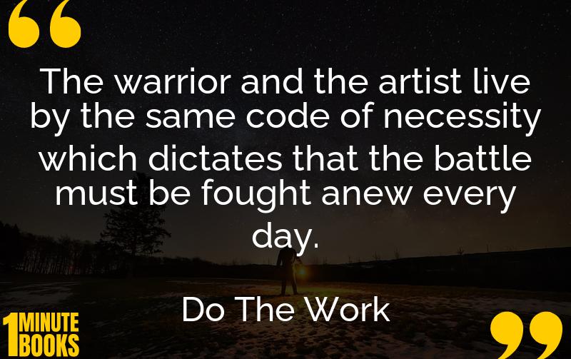 Do The Work Summary Brief Summary