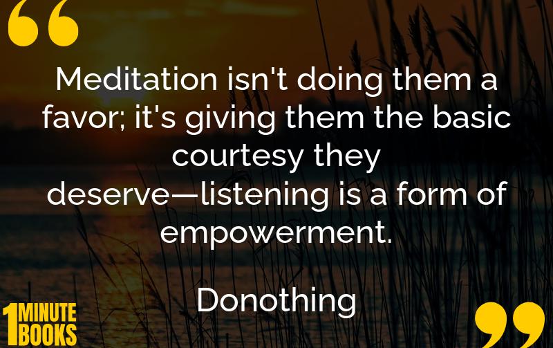 Donothing Summary Brief Summary