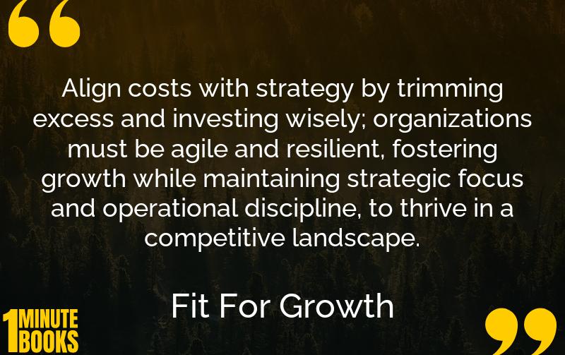 Fit For Growth Summary Brief Summary