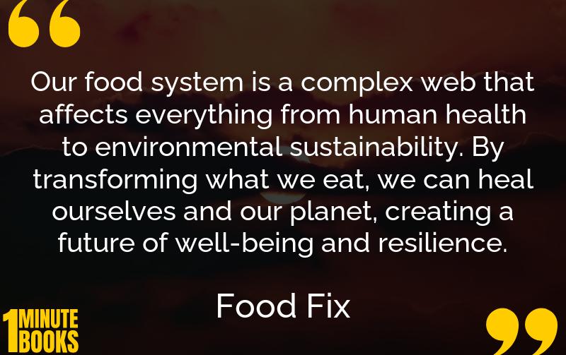 Food Fix Summary Brief Summary