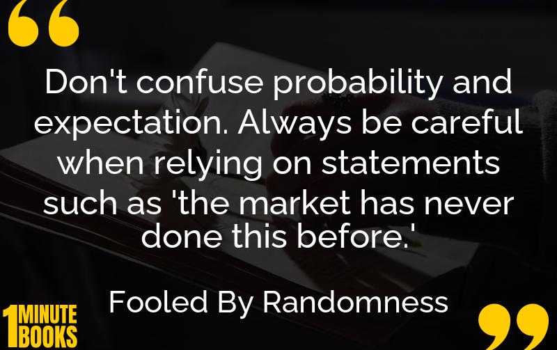Fooled By Randomness Summary Brief Summary