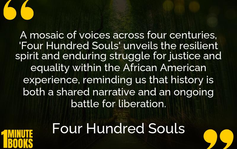 Four Hundred Souls Summary Brief Summary