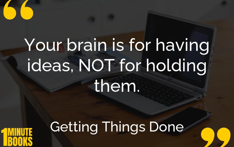 Getting Things Done Summary Brief Summary