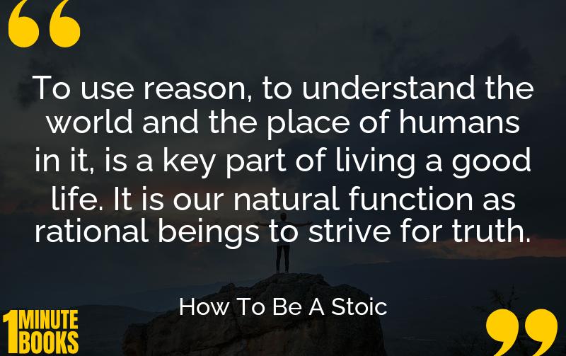 How To Be A Stoic Summary Brief Summary