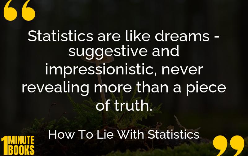 How To Lie With Statistics Summary Brief Summary