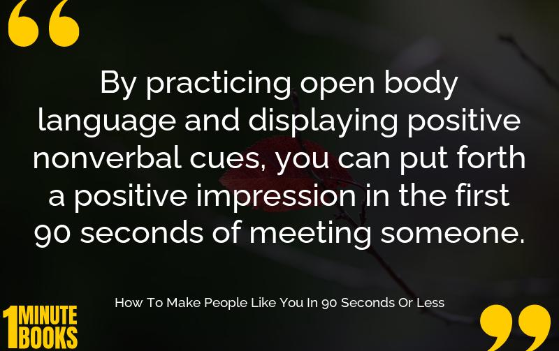 How To Make People Like You In 90 Seconds Or Less Summary Brief Summary
