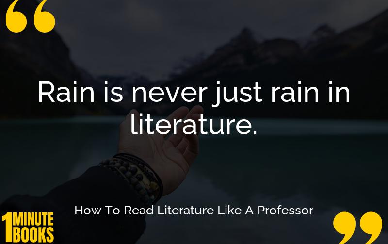How To Read Literature Like A Professor Summary Brief Summary