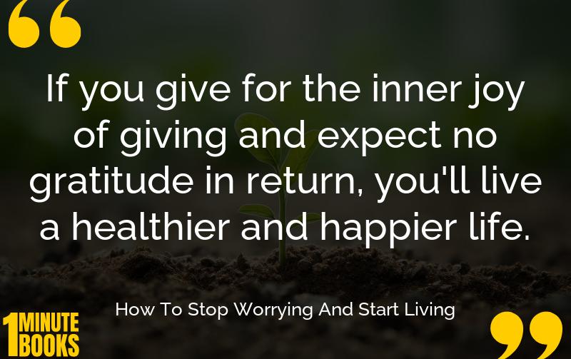 How To Stop Worrying And Start Living Summary Brief Summary