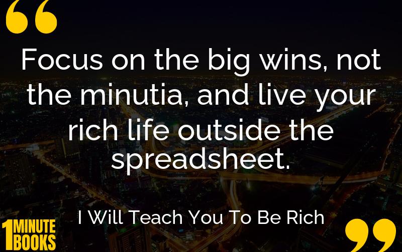 I Will Teach You To Be Rich Summary Brief Summary