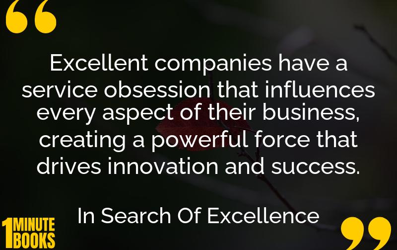 In Search Of Excellence Summary Brief Summary