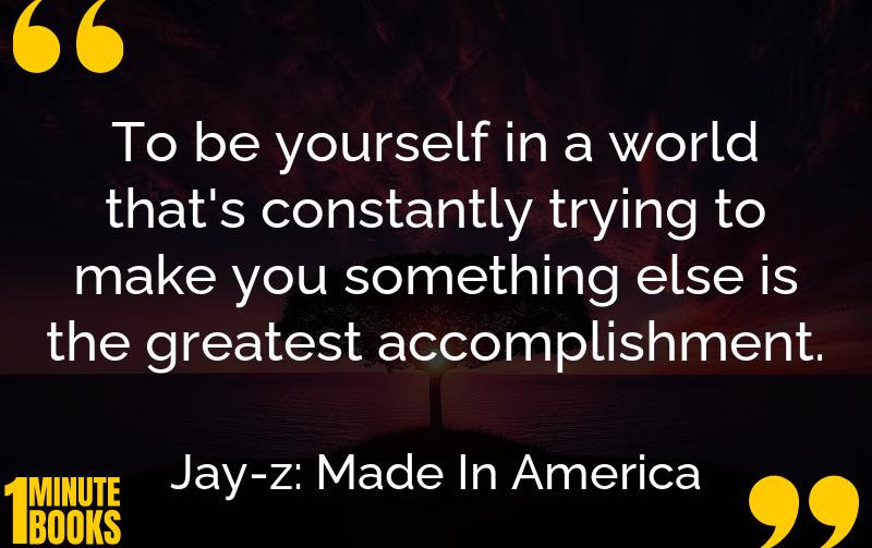 Jay-z: Made In America Summary Brief Summary