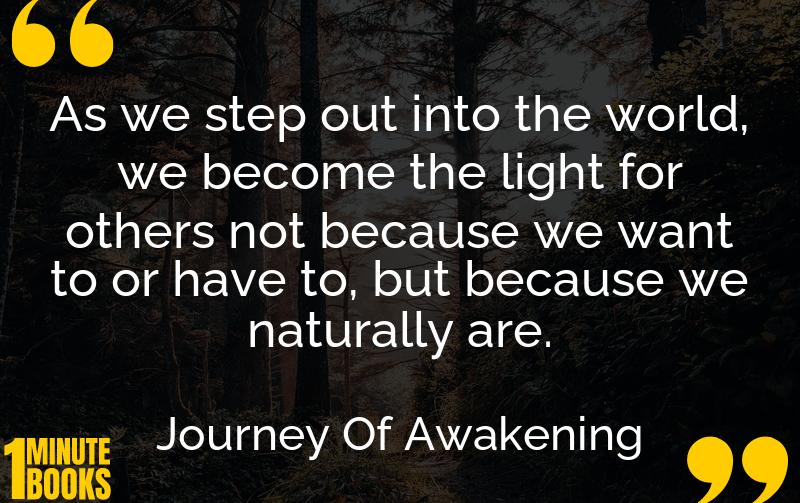 Journey Of Awakening Summary Brief Summary