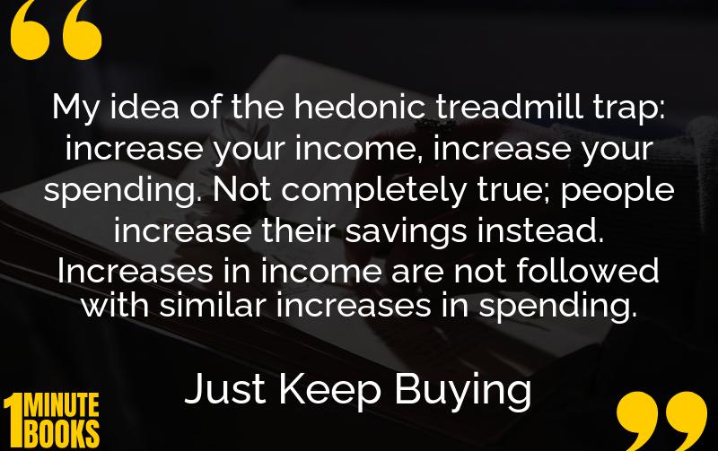 Just Keep Buying Summary Brief Summary