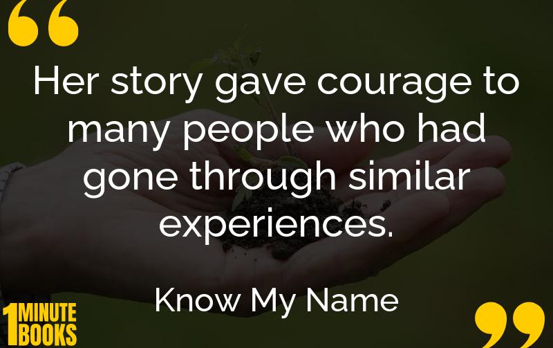 Know My Name Summary Brief Summary