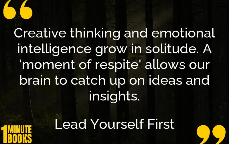 Lead Yourself First Summary Brief Summary