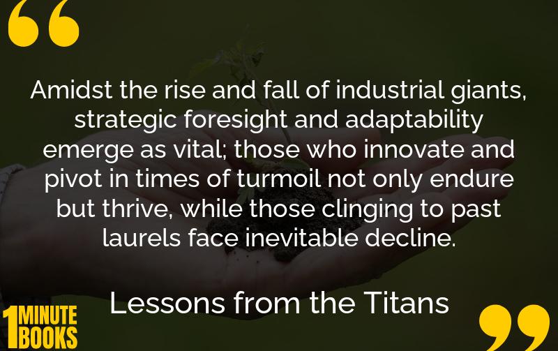 Lessons from the Titans Summary Brief Summary