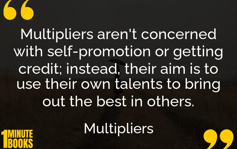 Multipliers Summary Brief Summary