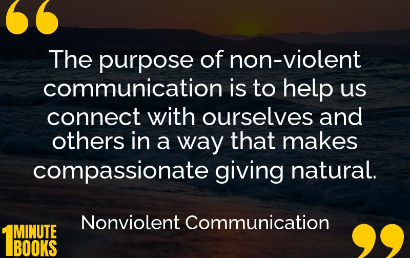 Nonviolent Communication Summary Brief Summary