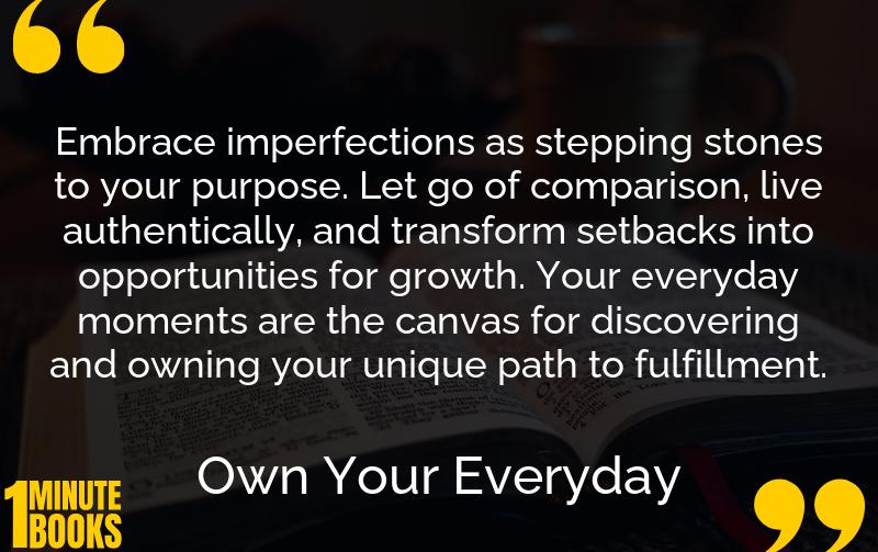 Own Your Everyday Summary Brief Summary