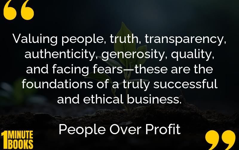 People Over Profit Summary Brief Summary