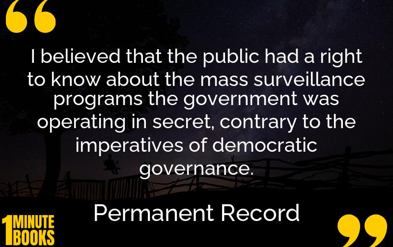 Permanent Record Summary Brief Summary