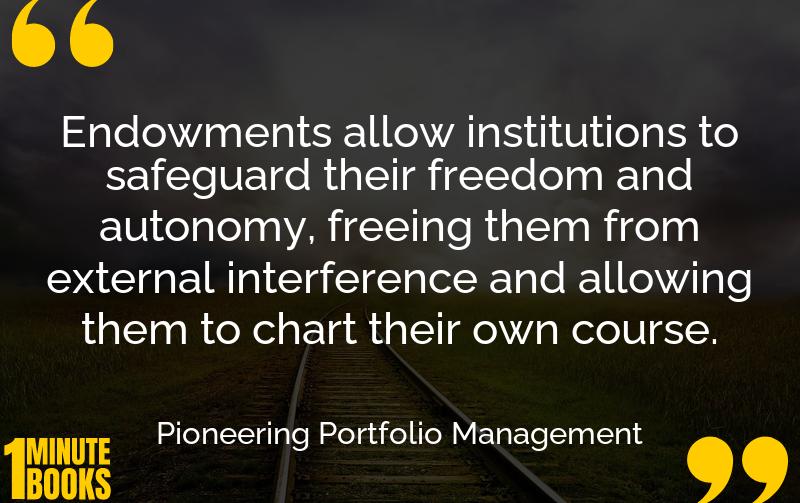 Pioneering Portfolio Management Summary Brief Summary