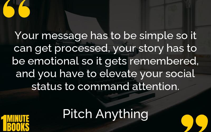 Pitch Anything Summary Brief Summary