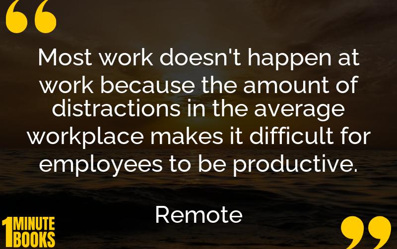 Remote Summary Brief Summary