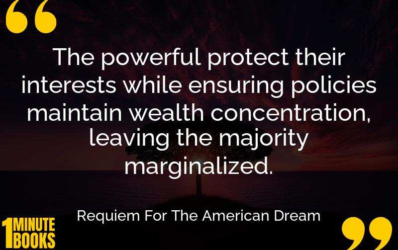 Requiem For The American Dream Summary Brief Summary