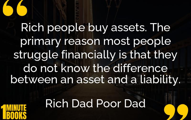 Rich Dad Poor Dad Summary Brief Summary